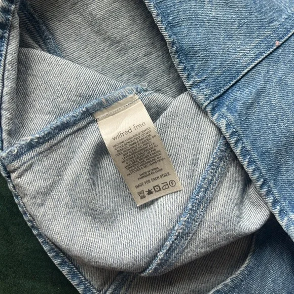 Wilfred Free Charisma denim vest - size medium - Picture 4 of 7